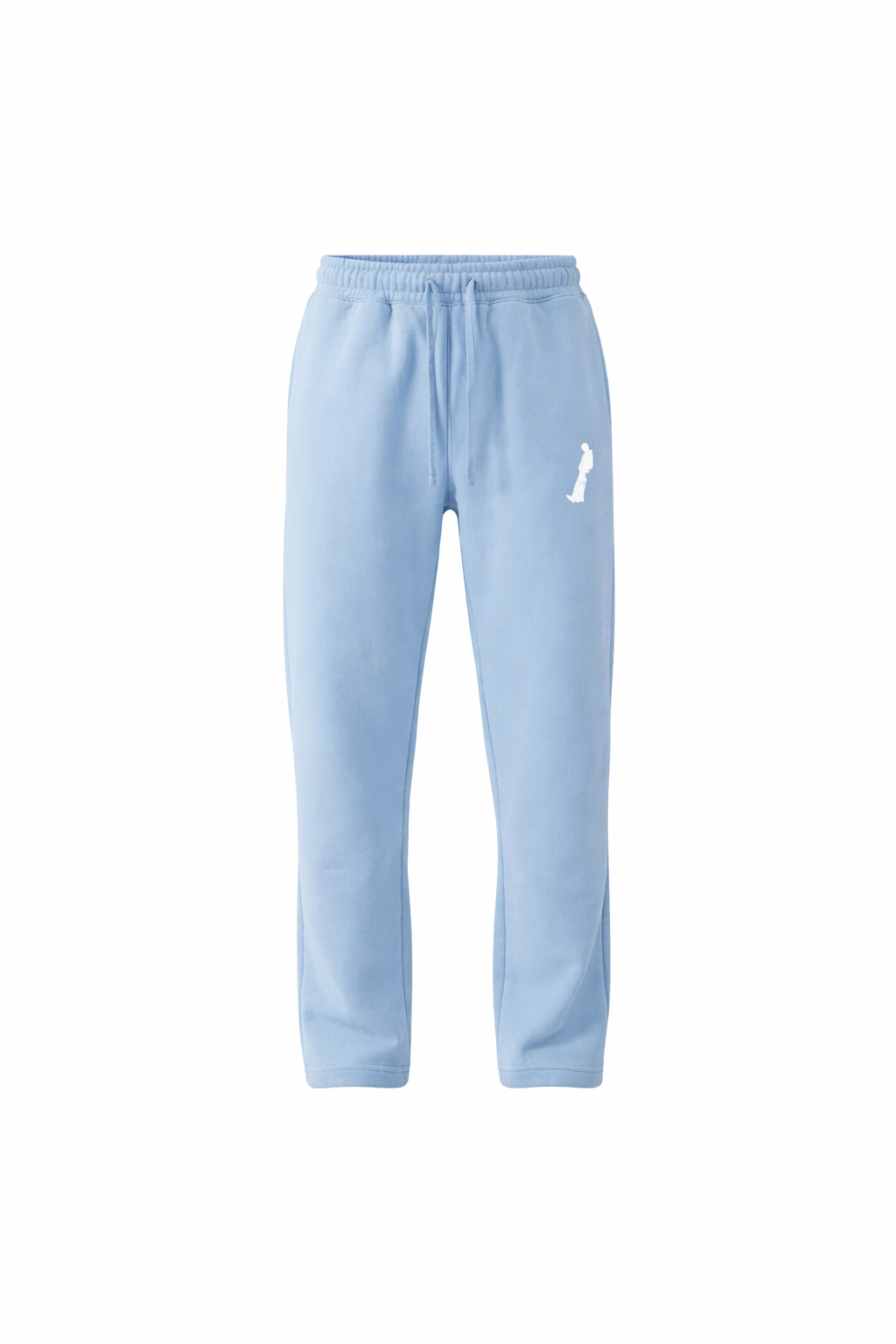 OPEN LEG JOGGER BABY BLUE