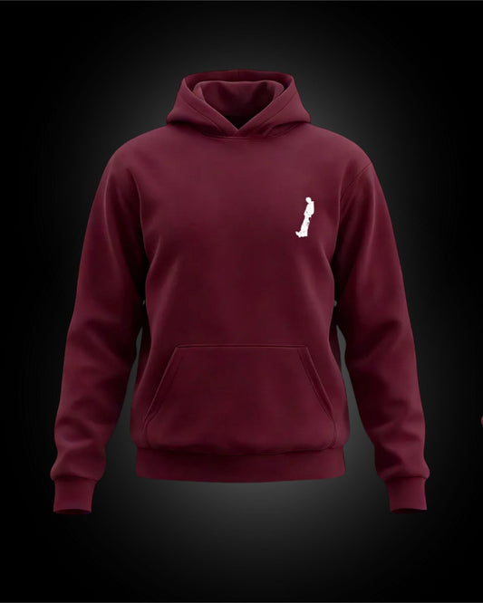 HOODIE MAROON 